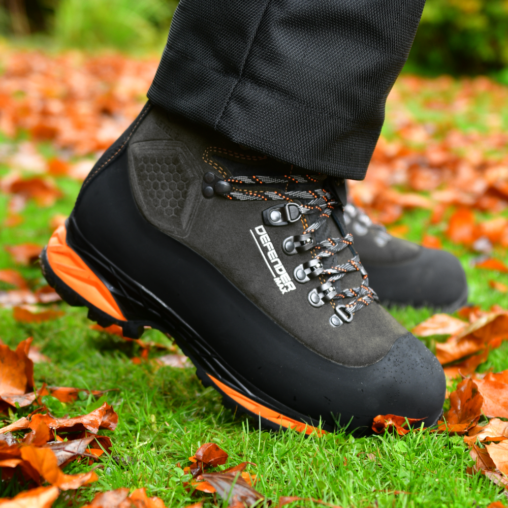 Stein Defender Max V2 Chainsaw Boots - Grey - Image 6