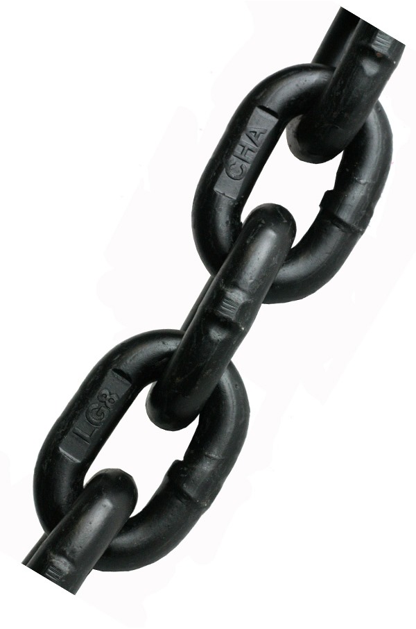 7mm G8 Single Leg Chainsling, Latch Hook, 1m - Image 4