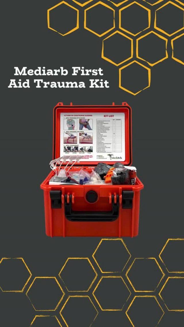 Keeping safe around the workplace should always be a top priority, and doing that with the Mediarb First Aid Trauma Kit and Sterile Eye and Wound Wash makes it easy.

Did you know that we also offer first-aid training? Head to our website to check out the dates and certifications shown. 

#HoneyBros #HoneyBrothers