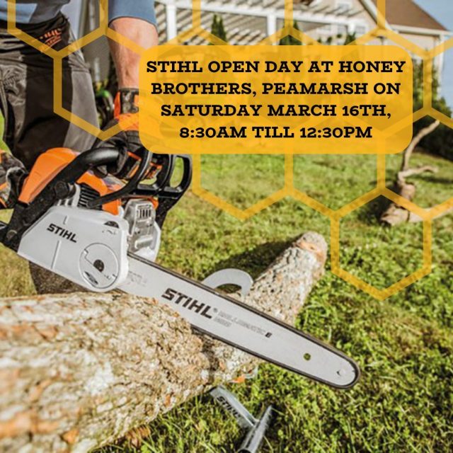 Mark your calendars for March 16th! Honey Brothers is hosting a STIHL open day! Witness @stihl tools in action, snag expert tips on maintenance, and get a free pair of secateurs with every STIHL purchase. 

Did we mention free refreshments? Don't miss out! Explore the complete STIHL range for home gardeners. 

Drop a 🌲in the comments if we will see you there!

#STIHLOpenDay #GardenGoals #HoneyBros #HoneyBrothers