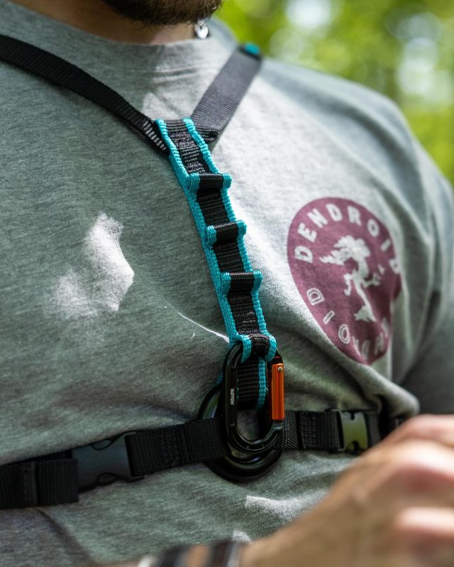Introducing the NEW @notchequipment Chester SRS Chest Harness.

We are going for the hat-trick today! 

Available now! Get them online and at the Arb Show. 

A comfortable, low-profile and versatile chest harness purpose built for SRT. 

• Designed by original 4SRT inventor, Mike Storey
• Improved daisy-chain webbing
• Staggered clip-in loops
• Lightweight and low-profile
• Lightweight aluminum ring

#notchequipment #honeybros #arborist #arblife #treegear