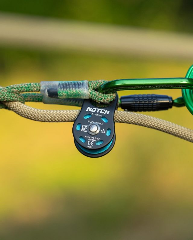 Introducing the NEW @notchequipment Micro Pulley - CE.

Available now! Get them online and at the Arb Show. 

Ideal for tending a friction hitch or providing a smooth redirect in the tree.

#notchequipment #honeybros #arborist #arblife #treegear