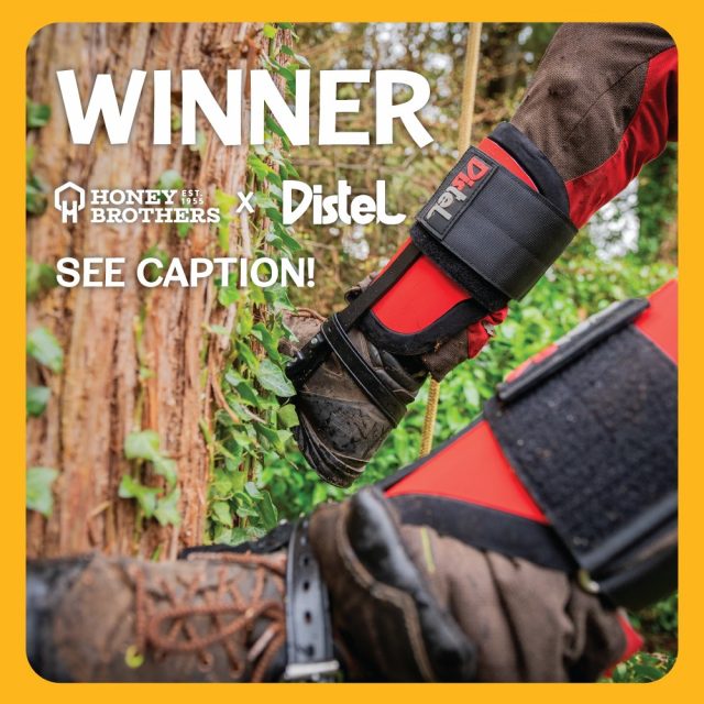 A massive well done to @arbormark_ for Winning our weekend @distelforst giveaway!

We will be in contact to get your details.

*We will never ask to click any links or ask for bank details*

#honeybros #distel #distelforst #arborist #treecare #treelife #arblife #climbingspikes