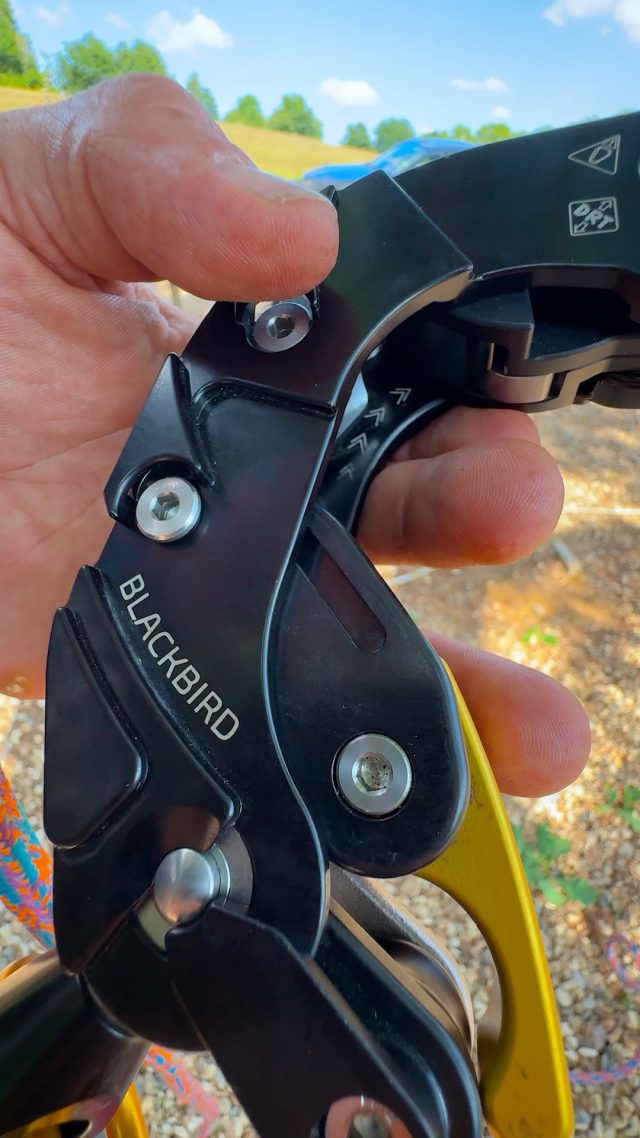 The ART Blackbird is BACK IN STOCK!!! 🐦‍⬛ #arborist #blackbird #treegear #arbgear #honeybros