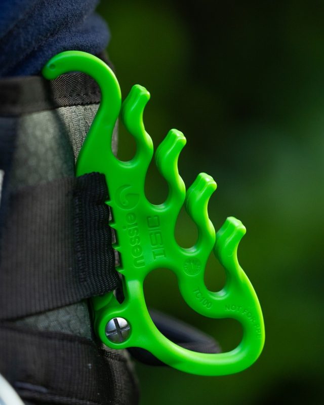 🟢 @isc_wales  NESSIE — the cleanest, most intuitive way to manage your lanyard.
With four flexible fins that securely clip loops of climbing line (up to 13mm), NESSIE keeps your rope organised, controlled, and out of the way while you work.

🧩 Designed With Intent
• Base aperture secures your lanyard tail + spare gear
• Head holds your connector when not in use
• Keeps rope tidy and your workspace clear
• A streamlined, intuitive upgrade from traditional daisy‑chains

🔥 Field‑Tested Durability
Proven through extensive testing from ‑20°C to 45°C and refined over years of real climbing. At just 52g with a 10 kg (22 lb) Safe Working Load, it’s lightweight, tough, and built for every day in the canopy.

ISC NESSIE: simple, durable, and unbelievably effective.
Once you clip it, you won’t want to climb without it. 🌳🟢

💬 Comment below with your favourite colour!

#honeybros #iscnessie #arborist #treecare